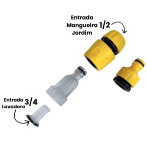Engate 3/4 Lavadora Alta Pressão com Filtro