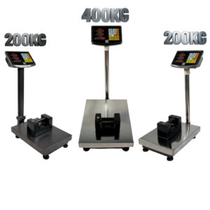Balança Digital Plataforma 200/400kg Inox