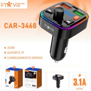 Carregador Veicular USB QC PD Dupla Porta