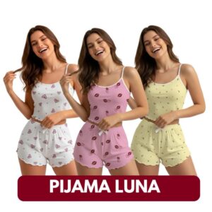 Pijama Canelado Moderno Feminino