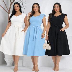 Vestido Midi Alfaiataria Premium Feminino