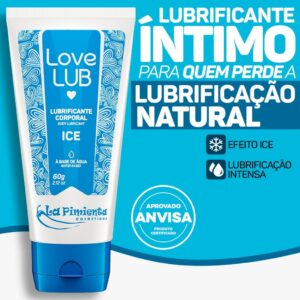 Lubrificante Íntimo Love Lub Base D'água Toque Natural