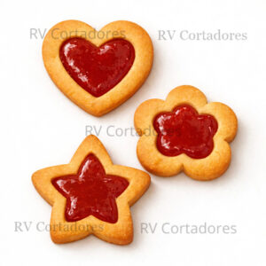 Cortador e Marcador Biscoito Geleias