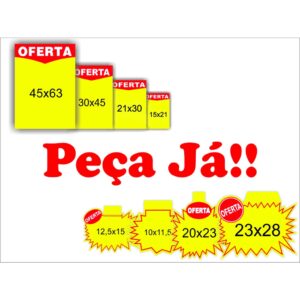 Kit Cartazes Oferta Supermercado - Variados