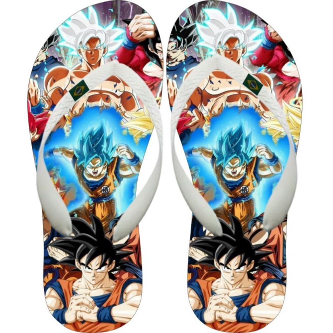 Chinelo Sand?lia Dragon Ball Infantil/Adulto 1 Chinelo Sandália Dragon Ball Infantil/Adulto