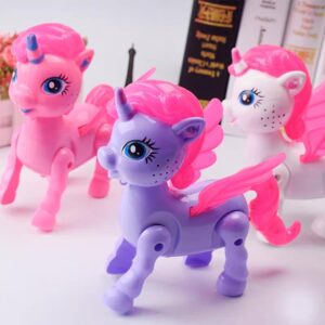 Unicórnio Andador Musical com Luz