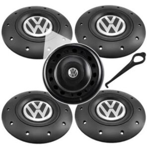 Calota Aro 14-15 5x100 Preta Fosca