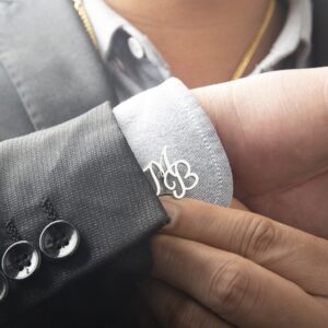 Abotoaduras Personalizadas em Aço Inoxidável