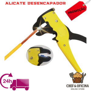 Alicate Desencapador e Cortador de Fios Automático