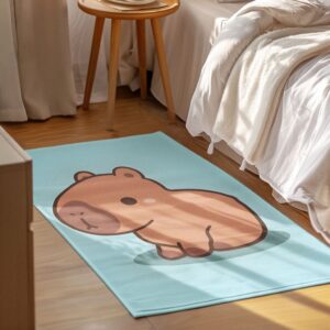 Tapete Decorativo Capivara Antiderrapante 118x70cm