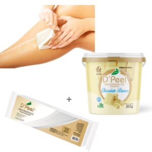 Cera Hidrossolúvel para Depilação + Lenços TNT