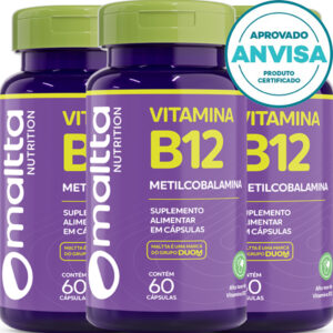 Vitamina B12 Metilcobalamina 60 Cápsulas