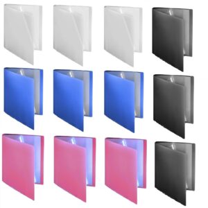 Pastas Catálogo A4 Organizadoras (12 Unidades)