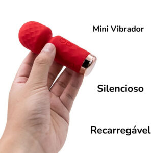 Vibrador Silicão Recarregável Multivibração