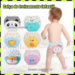 Calça Treino Infantil Algodão Antibacteriano