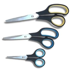 Tesouras de Costura Aço Inox - 3 Peças