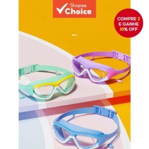 Óculos de Natação Infantil Impermeáveis HD