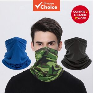 Bandana UV Respirável para Esporte/Motociclete