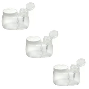 Kit Porta Algodão e Dosador Acetona Manicure