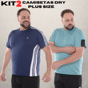 Camisetas Dry Fit Plus Size Masculina