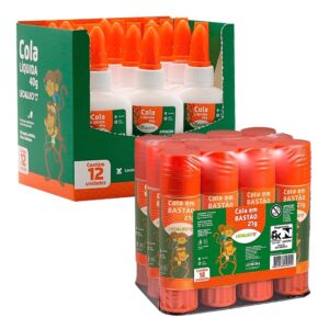 Cola Líquida + Bastão (12unid) - Leo&Leo