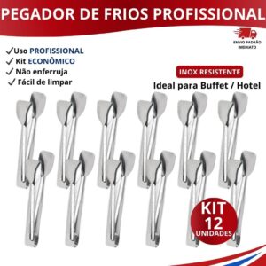 Pegador de Frios Inox - Aço Inox 18cm