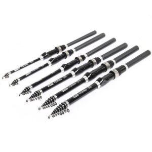 Vara de Pesca Telescópica Carbono 1.5m - 3m