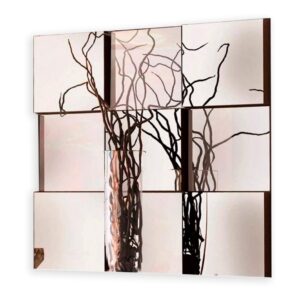 Painel de Espelhos Decorativos 3D Liverpool 9 Peças