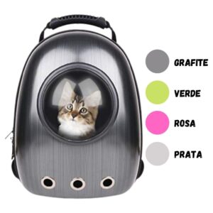 Mochila Pet Capsula Espacial - Passeio