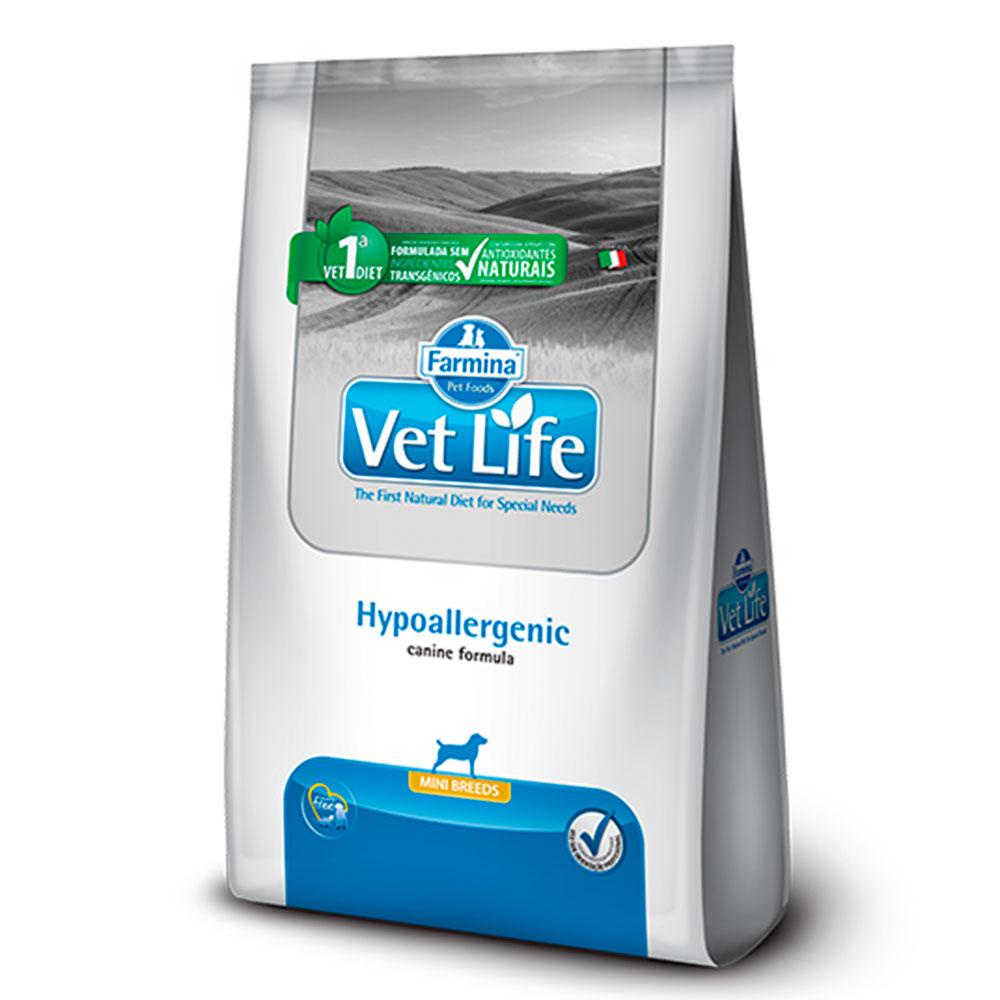 Ra??o Vet Life Mini Hypoallergenic 10,1kg 1 Racao Vet Life Caes Mini Hypoallergenic - 10,1kg