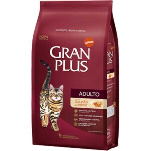 Ração Gran Plus Gatos Adultos Salmão 10kg