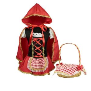 Fantasia Chapeuzinho Vermelho Infantil Luxo