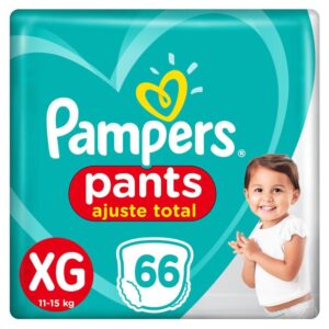 Fralda Pampers Ajuste Total XG 66 Unidades