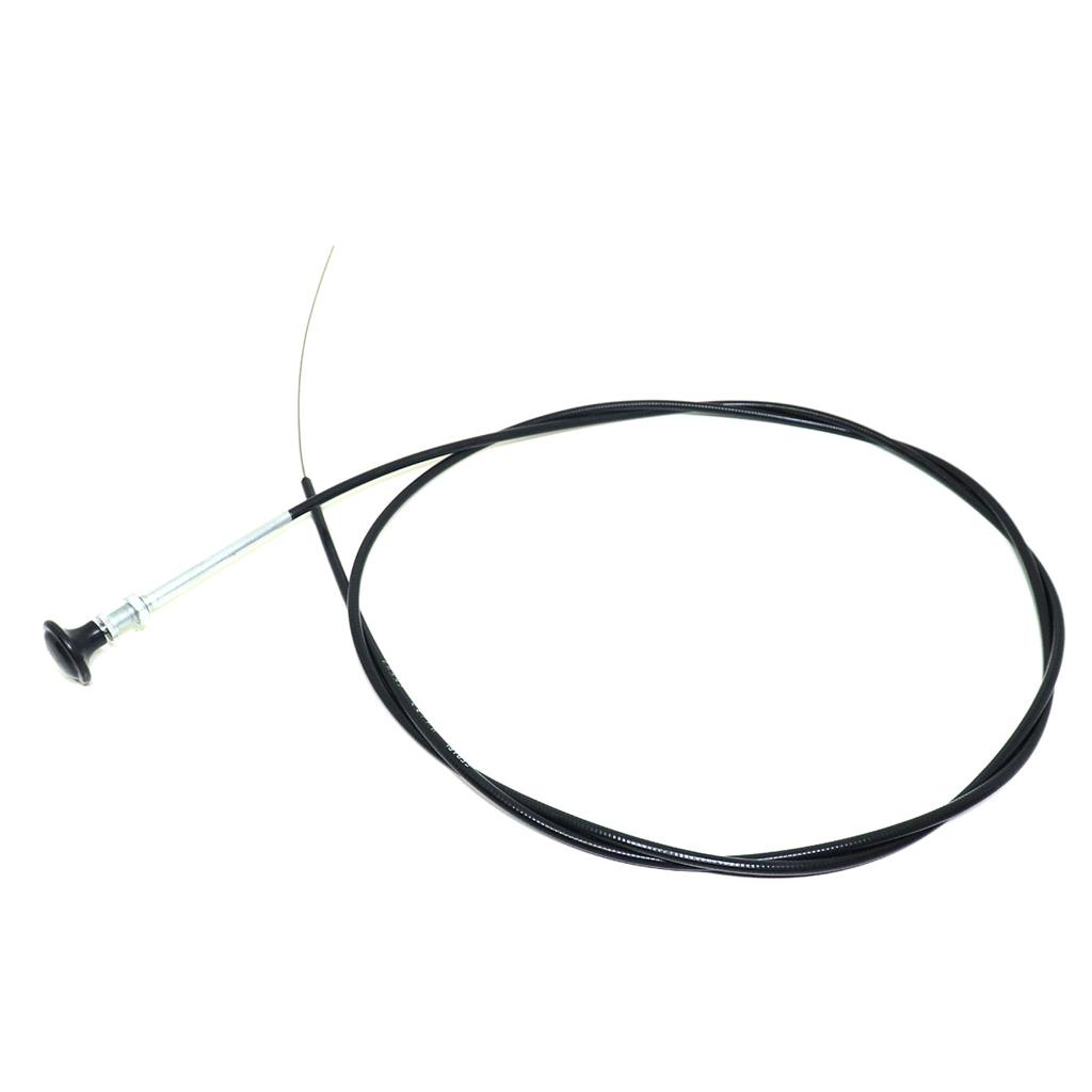 Cabo Afogador Universal 2430mm Botão 1 Cabo Afogador Universal adaptacao Com Botao Comp 2430 mm
