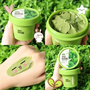 Máscara Facial Chá Verde Argila - Acne e Oleosidade