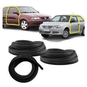 Kit Borracha De Vedacao 2 Portas E Mala Gol Parati G2 G3 G4