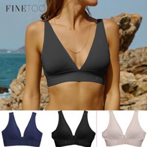 Sutiã Sexy Push Up Finetoo - Sem Fio, Espaçoso