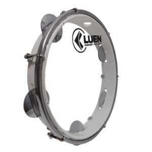 Pandeiro 10" Pele Cristal Luen - Profissional