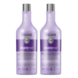 Inoar Cicatrífios Loiro Perfeito - Kit Shampoo e Condicionador 800ml
