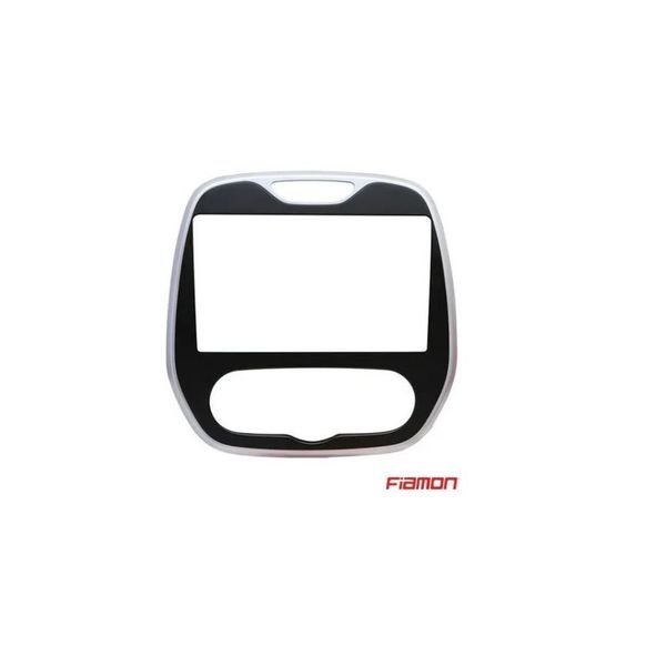 Moldura 9" Renault Captur Black Piano - Fiamon 1 Moldura 9" Renault Captur Black Piano - Fiamon