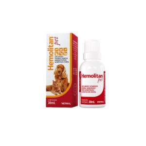 Suplemento Hemolitan Pet 30ml Vetnil