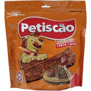 Bifinho Tablete Petiscão Para Cães Sabor Carne