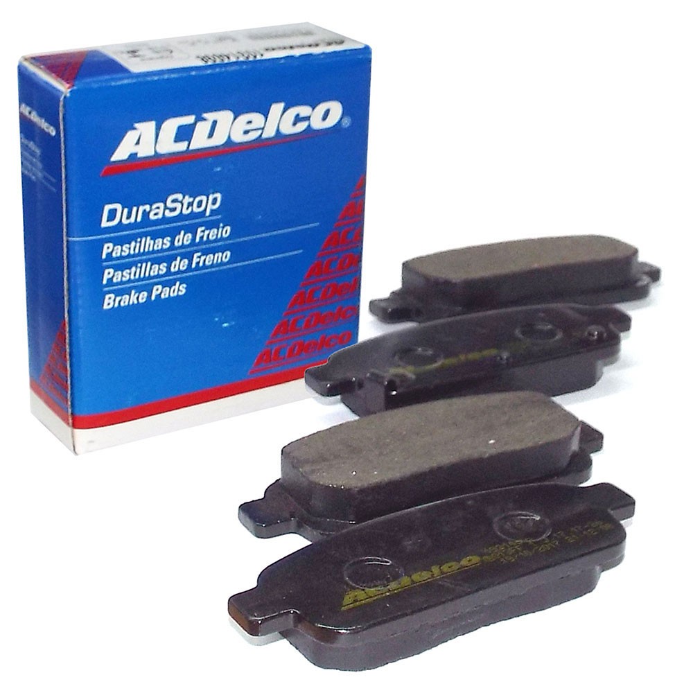 Pastilhas Freio Traseiro Cruze AcDelco 2012-2016 1 Jogo de Pastilhas Freio Traseiro Cruze 2012 a 2016 - AcDelco