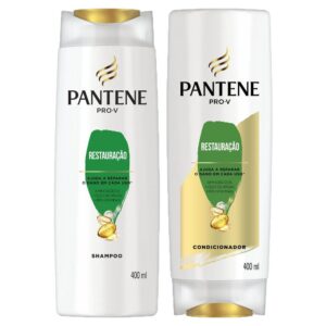 Kit c/ Shampoo + Condicionador Pantene Restauração 400 ml