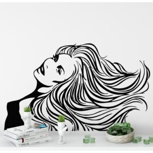 Adesivo Decorativo Parede Salão Cabeleireiro