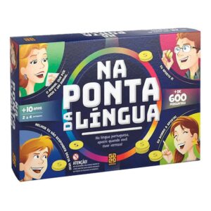 Jogo Na Ponta da Língua - Jogo de Tabuleiro Educativo