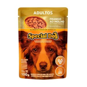 Ração Úmida Sachê Special Dog Frango Ao Molho - 100G