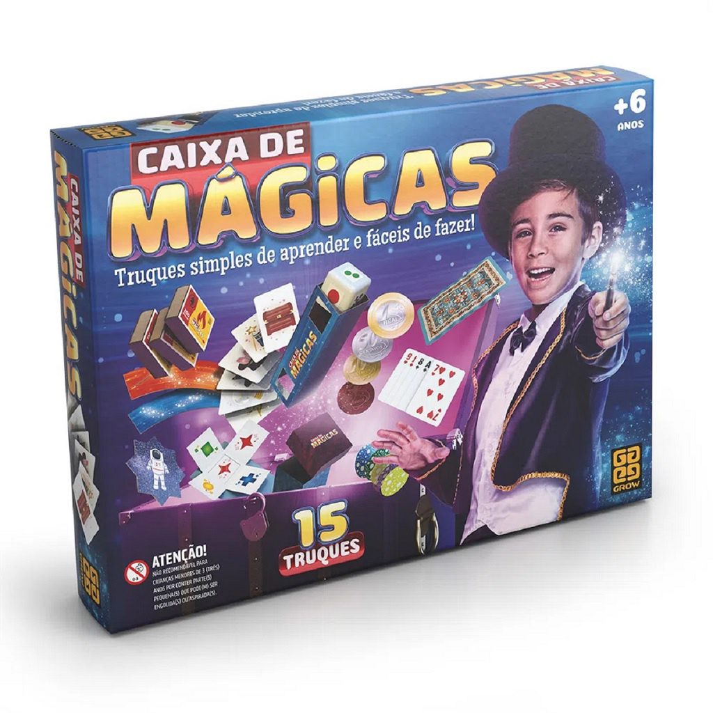Caixa de Magicas - 15 Truques para Crianças 1 Caixa de Magicas - 15 Truques para Crianças