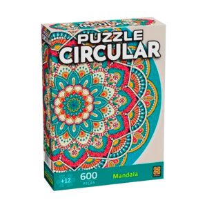 Quebra Cabeça Mandala 600 Peças - Grow