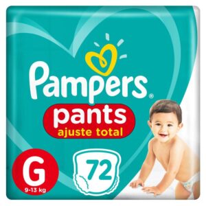 Fralda Pampers Ajuste Total Jumbo 72 Unidades